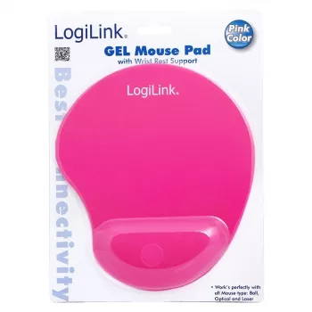 Logilink gelinis pelės kilimėlis, rožinis