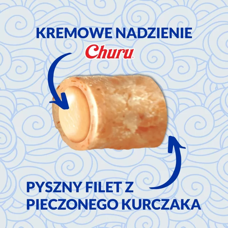 INABA Churu Bites Tuna su vištiena - skanėstai katėms - 3x10 g