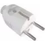Elektros kištukas Bachmann 910.470, tipas F, 16 A, 250 V AC, rudas