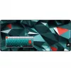 Žaidimų klaviatūra Sharkoon SKILLER SGK50 S3 Design Bundle D1 pilkai-žalia raudona – laidinė, kompaktiškas išdėstymas