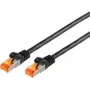 Tinklo kabelis ShiverPeaks BS08-26085 juodas 15 m Cat6a S/FTP