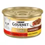 Šlapias kačių maistas Gourmet Gold 85 g – suaugusioms katėms, jautiena ir vištiena