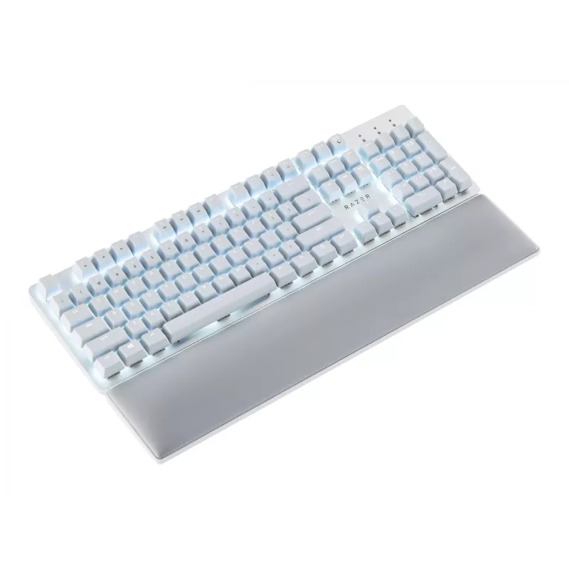Razer Pro Type Ultra klaviatūra Office USB RF Wireless Bluetooth QWERTY US English sidabrinė balta
