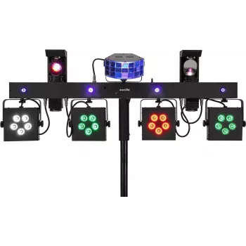 LED šviesų rinkinys EUROLITE KLS Scan Pro Next FX kompaktiškas RGBW