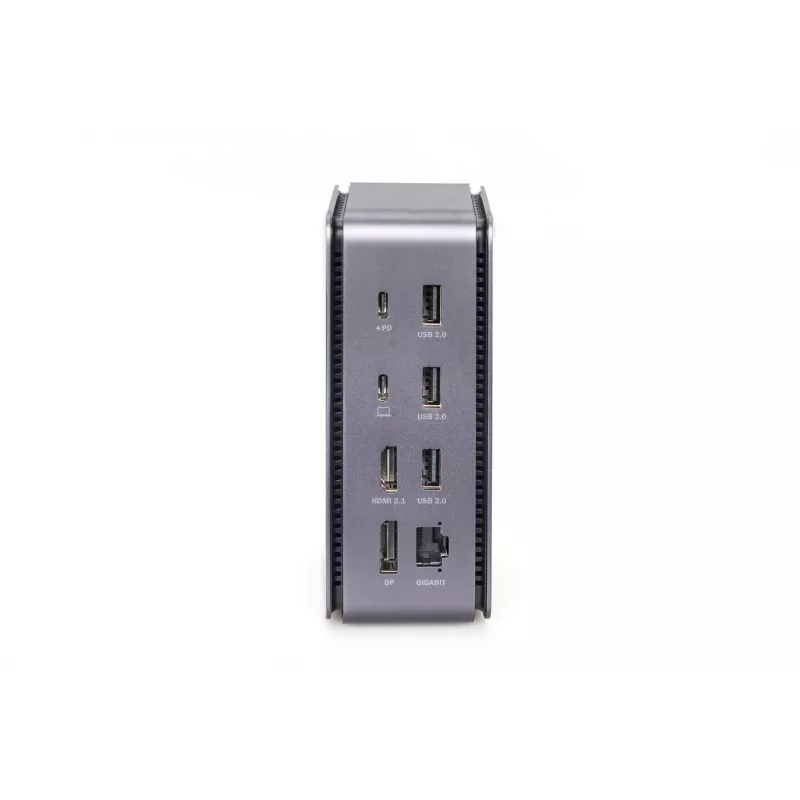 USB4 Dockinė stotelė Digitus DA-70897 8K USB Type-C 100W Power Delivery