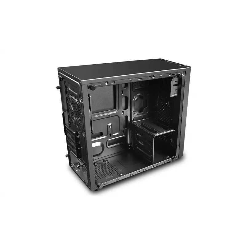 Korpusas DeepCool Matrexx 30 Mini Tower – Micro ATX, grūdintas stiklas, 3x3.5 col. / 2x2.5 col. vietos, GPU iki 25 cm