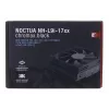 CPU aušintuvas Noctua NH-L9I-17XX chromax.black — Žemo profilio LGA1700 aušintuvas, 92 mm ventiliatorius, 37 mm aukštis