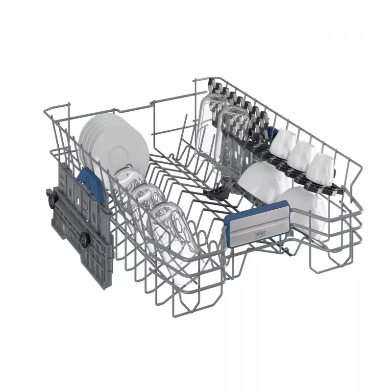 Indaplovė BEKO BDFS26123AQ, 45 cm, 10 komplektų, 49 dB, antracitas