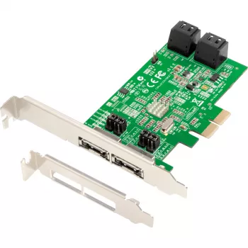 DAWICONTROL DC-624E RAID valdiklis, SATA, PCI Express x2, RAID 0/1/5/10/JBOD