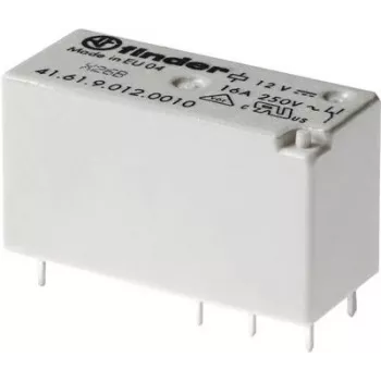 FIN 41.61.9 12V - Įkišama relė 1x UM 250V/16A 12V RM 5,0mm (41.61.9.012.0010)