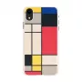 Dėklas iPhone XR man and wood – medinė nugarėlė, baltas rėmelis