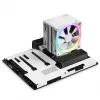 NZXT T120 RGB procesoriaus oro aušintuvas 12 cm baltas 1 vnt.