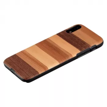 Apsauginis dėklas išmaniesiems telefonams man and wood, skirtas iPhone XR, juodos smėlio spalvos apdaila
