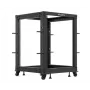 Atviras stovas Lanberg OR01-6115-B 15U juodas 600 kg talpa