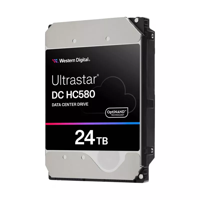 Kietasis diskas Western Digital 24TB 3,5 colio SAS DC HC580