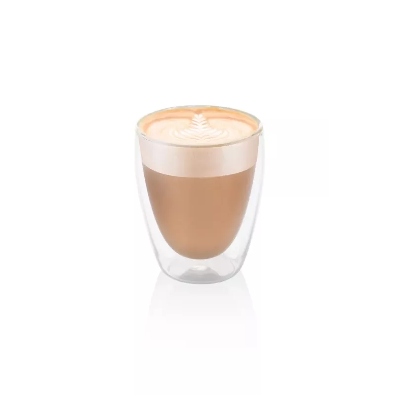 Cappuccino stiklinės Eta 240 ml permatomas borosilikatinis stiklas