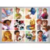 Vaikų dėlionė Ravensburger Disney Multicharacter – 100 detalių, dėlionė vaikams