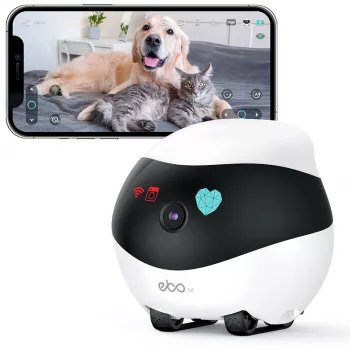 Enabot EBO SE robotinis IP fotoaparatas kompaktiškas N/A MP N/A 16GB išorinė atmintis, palaiko iki 256GB