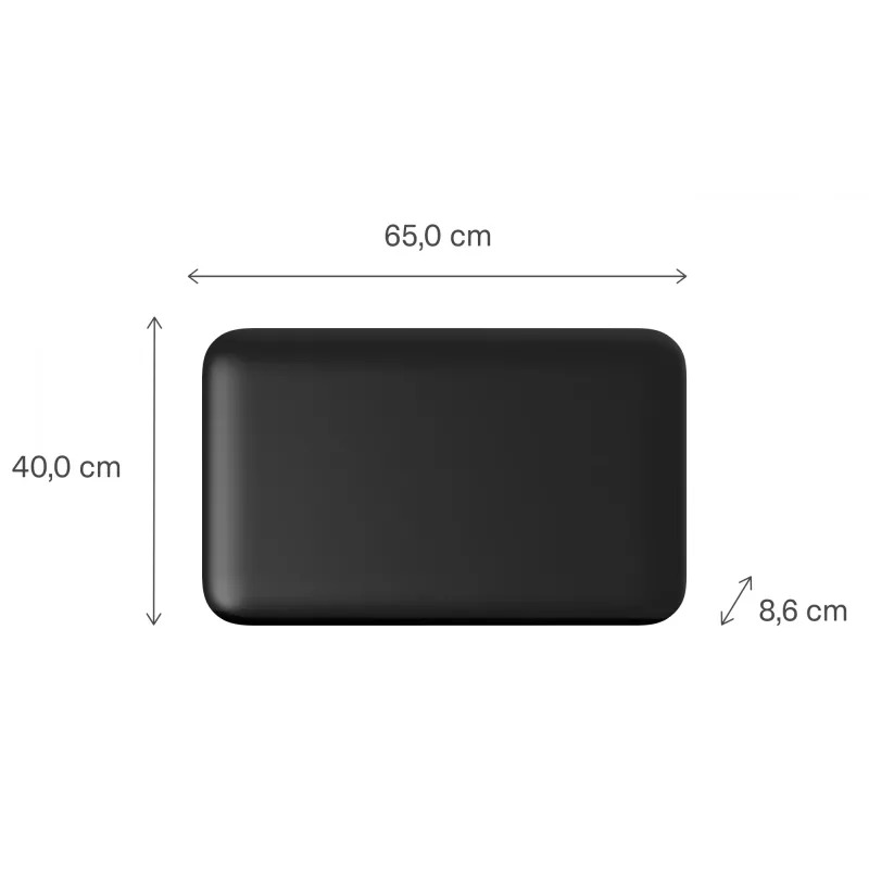 Mill Invisible Smart WiFi Panelinis Šildytuvas | PA700WIFI4B | 700 W | Tinka iki 9-12 m² patalpoms | Juodas | IPX4