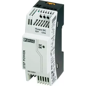 Phoenix STEP-PS/1AC/12DC/1.5 Maitinimo šaltinis 18 W Juodas - Baltas (2868567)