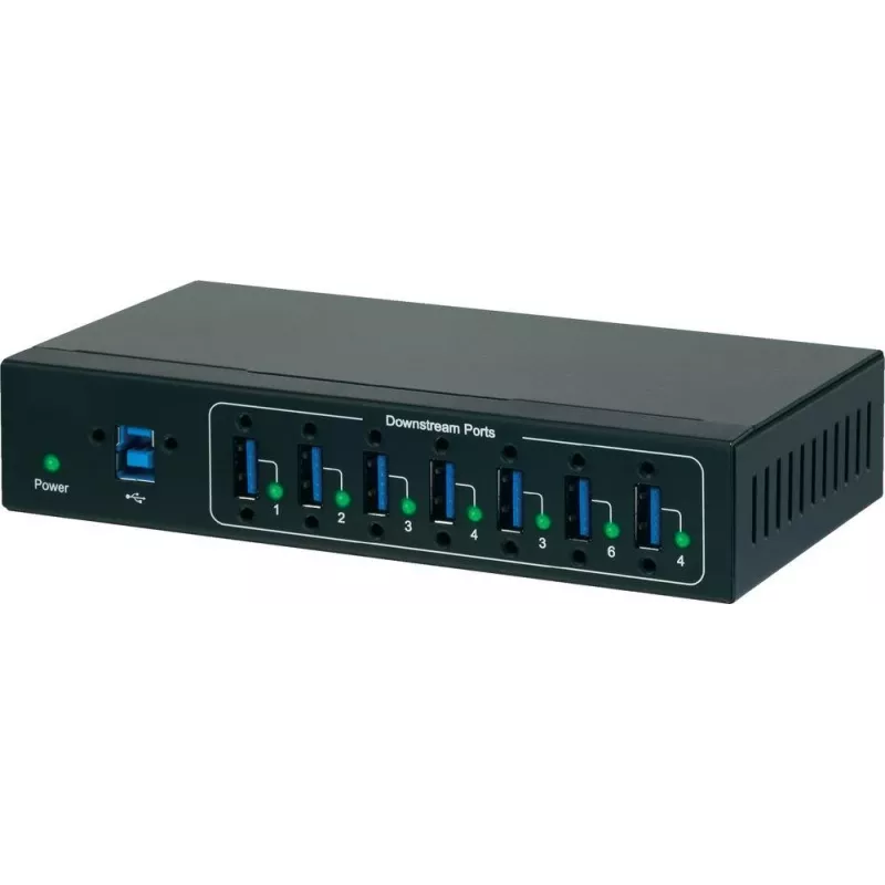 USB 3.2 Gen 1 Type-B kabelis Renkforce RF-3513012 5 Mbit/s, 5 m, juodas