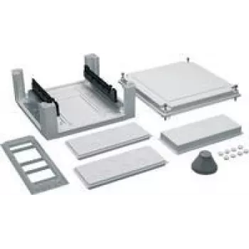 Hager U84S4N – Plastikinis korpusas, baltas, IP54, 307×149×324 mm
