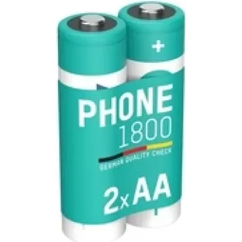 Ansmann ANS 1312-0038 - DECT NiMH akumuliatorius AA Mignon 1600 mAh 2 vnt. - baterija - Mignon (AA) (1312-0038)