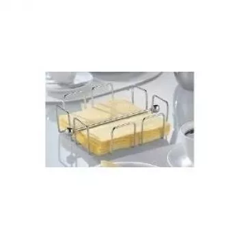 Servetėlių laikiklis Esmeyer Wire Chrome Metal standartinėms 1/4 servetėlėms