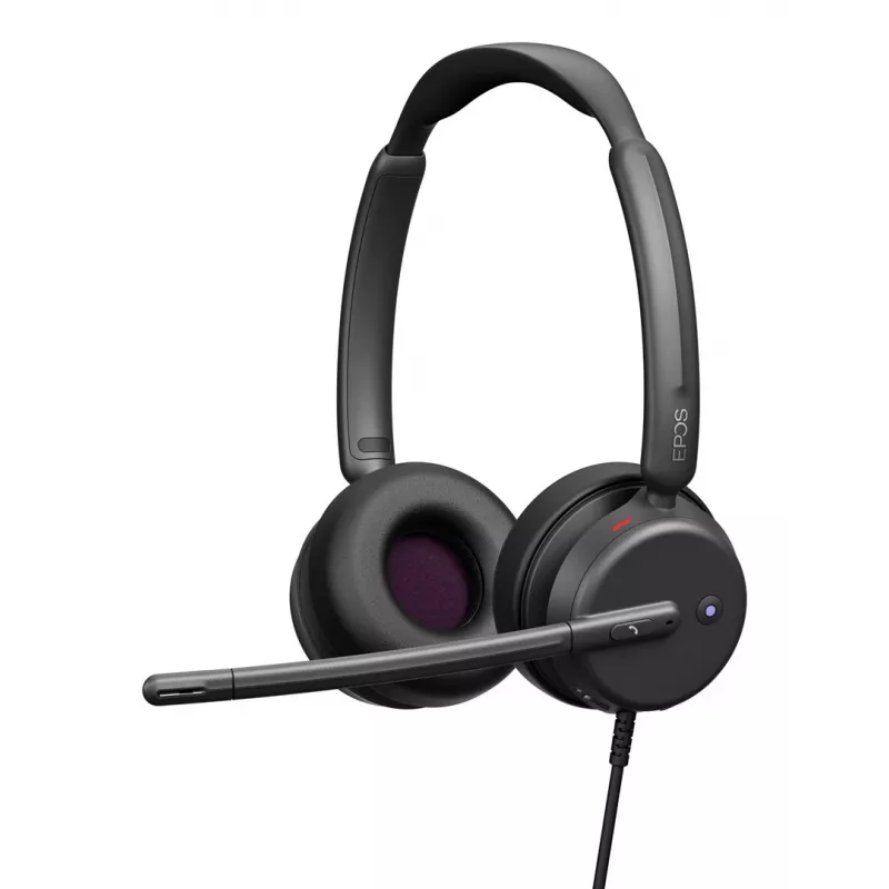 Ausinės EPOS Duo dvišalės, sertifikuotos Microsoft Teams, USB-C