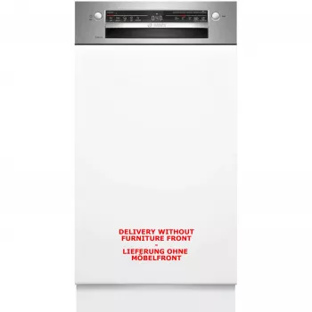 Indaplovė Bosch Serie 2 SPI2HKS42E pusiau įmontuojama siaura 45 cm, 10 stalviečių, 5 programų, E klasė