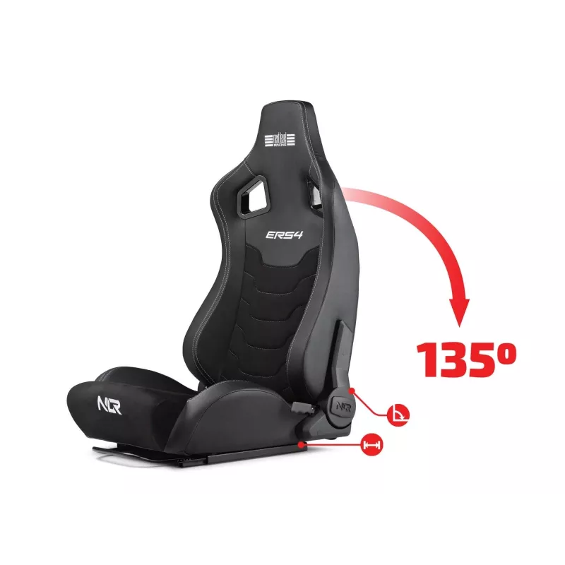 Sim racing sėdynė Next Level Racing ERS4 Elite Leather Suede