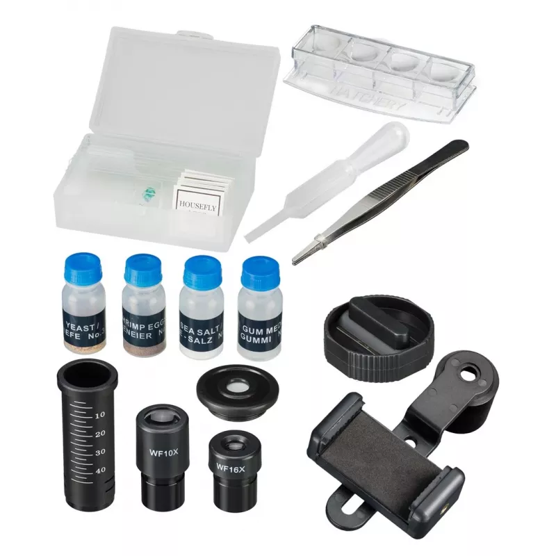 Optinis mikroskopas Bresser JUNIOR Biolux SEL 1600x, 40x–1600x