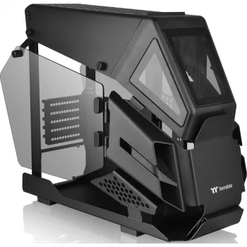 Korpusas Thermaltake AH T200 TG (Micro Tower, grūdintas stiklas)