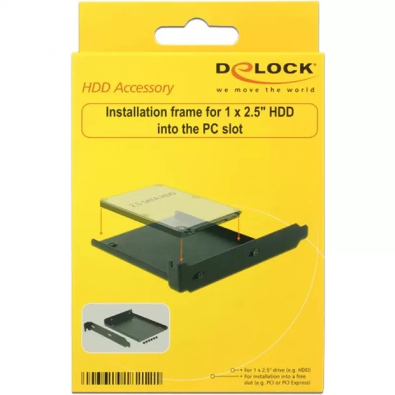 HDD narvelis DeLOCK 18212 universalus kompiuterio korpuso dalis
