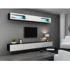 Cama Spintelė VIGO 90 uždara 90/35/32 juodas/baltas blizgus