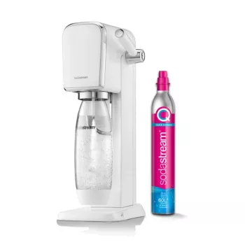 SodaStream Art gazuoto vandens aparatas baltas su 1 L PET buteliu (1013511310)