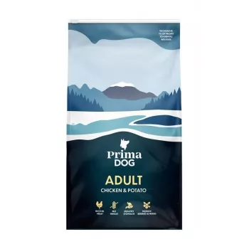 Primadog Sausas Ėdalas VIŠTIENA-BULVĖS 10 KG