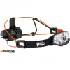 Priekinė LED galvos lemputė Petzl NAO RL juoda oranžinė 1500 lm USB-C
