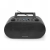 Muse M-35 BT nešiojamas radijas su Bluetooth, USB ir AUX, juodas
