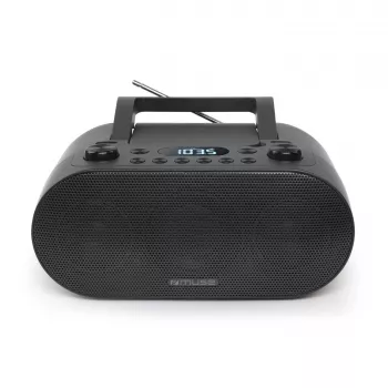 Muse M-35 BT nešiojamas radijas su Bluetooth, USB ir AUX, juodas
