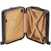 Kabininis lagaminas Rivacase Clark ECO 8181, juodas