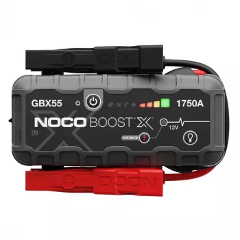 Užvedimo starteris NOCO GBX55 1750 A ličio jonų, 46 Wh, IP65, benzinui iki 7,5 L / dyzeliui iki 5 L