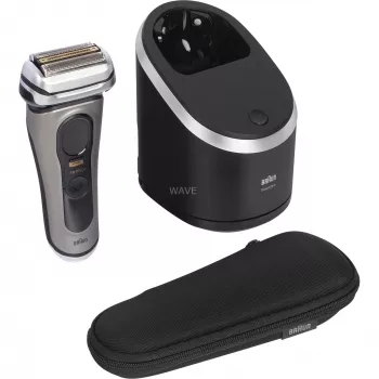 Braun Series 9 Pro+ 9565cc šlapias ir sausas skutimosi aparatas su trimeriu, Metallic