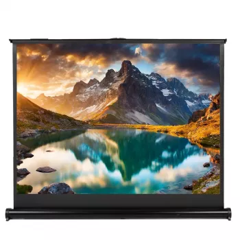 Projekcinis ekranas MACLEAN MC-961 45 colių (4:3) laisvai pastatomas, baltas metalinis, matomas plotas 96×77 cm