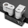 EK Water Blocks EK-Quantum Torque G1/4 colio dvigubas prailginimas Offset MF 21 - Satin Titanium
