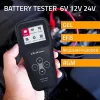 Qoltec 52489 Skaitmeninis akumuliatoriaus analizatorius 3-in-1 su LCD ir keliomis kalbomis 6V | 12V | 24V | 30Ah-200Ah