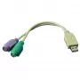 LogiLink adapteris USB - 2x PS/2 AU0004A