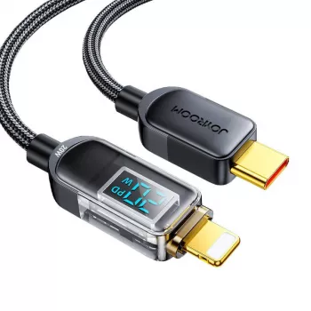 USB-C į Lightning laidas Joyroom S-CL020A4 20W, 1,2 m, juodas