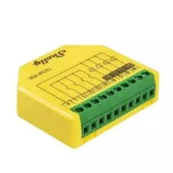 Shelly Plus RGBW PM LED juostos valdiklis 2 vnt. komplektas, WLAN/BT, įleidžiamas montavimas