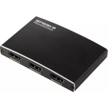 SpeaKa Professional SP-HDMIS-210 HDMI skirstytuvas 3480 x 2160 pikseliai Juoda (SP-13803912)
